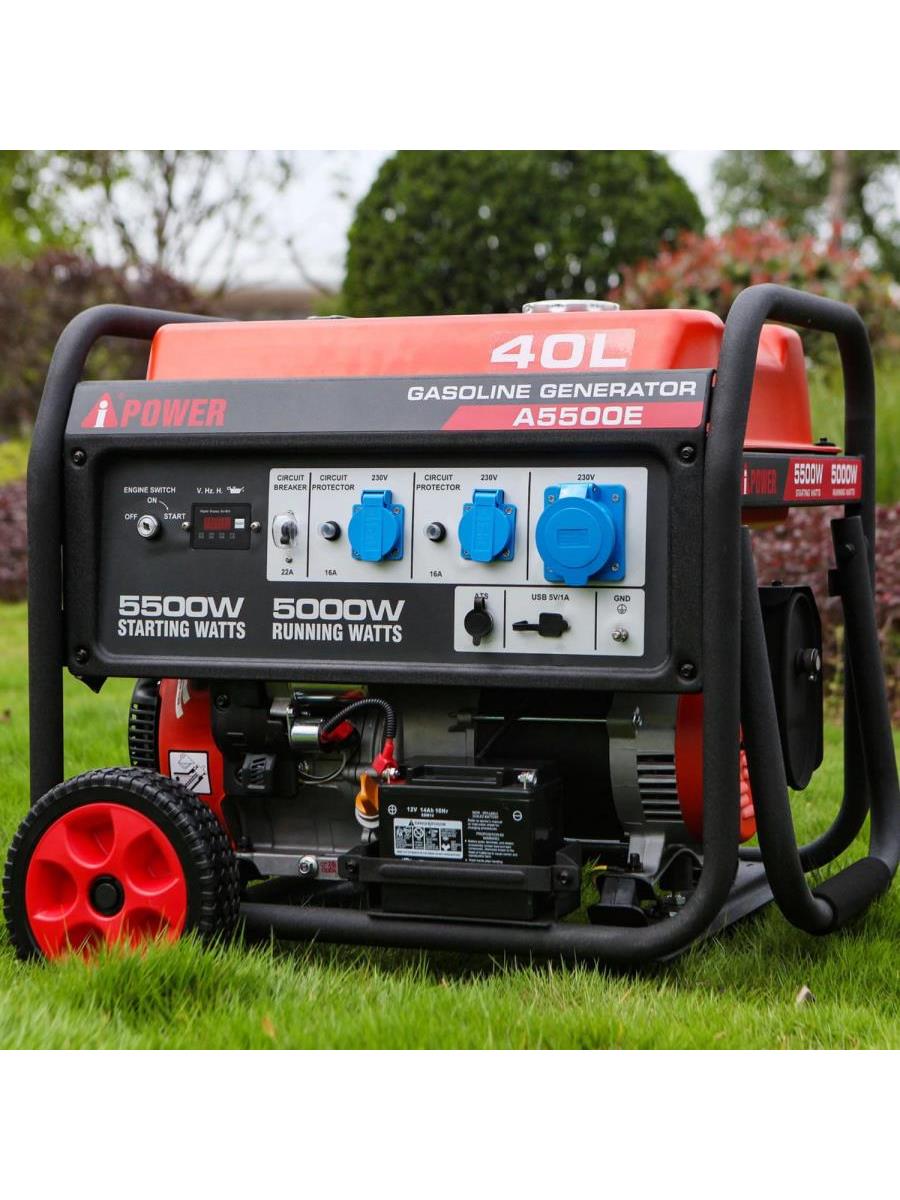 Ai-Power Benzin Stromerzeuger A 5500E