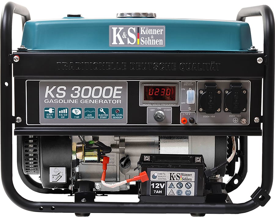 Könner und Söhnen Benzin Generator KS 3000E