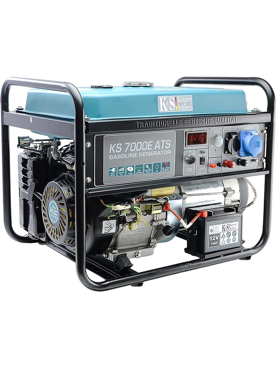 Könner und Söhnen Benzin Generator KS 7000E ATS