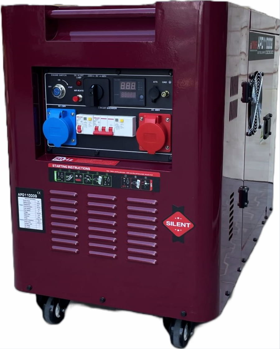 Ai-Power 9 kVA Diesel-Generator APD11000Q 230&400V